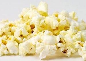 Some cooked popcorn